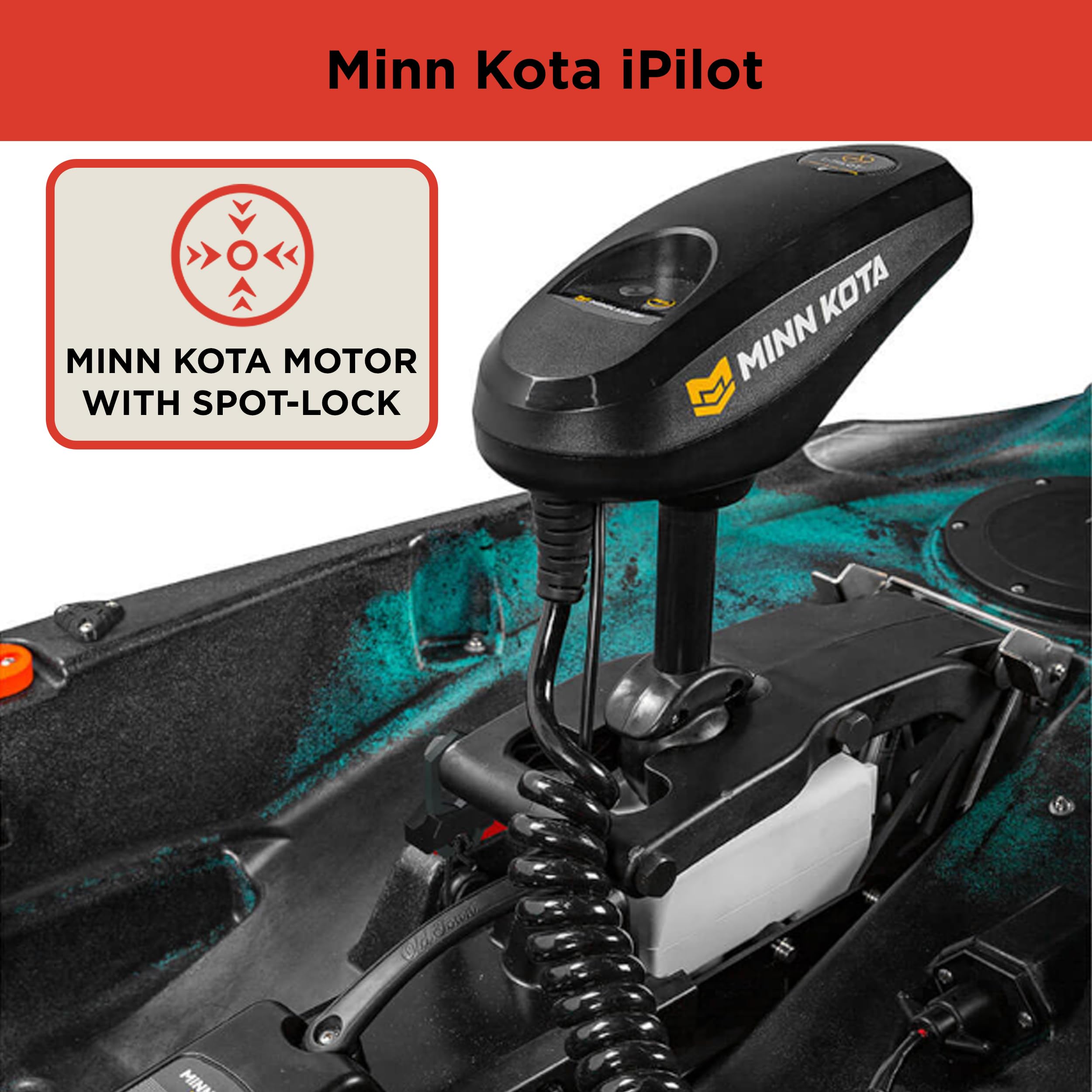 Old Town Sportsman ライフジャケット Old Town Sportsman AutoPilot 136 Motorized Fishing Kayak with Minn